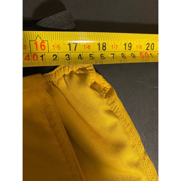 Prana Mojo Shorts Mens XL 9" Yellow Stretch Athletic Activewear Gym Yoga - Picture 5 of 7